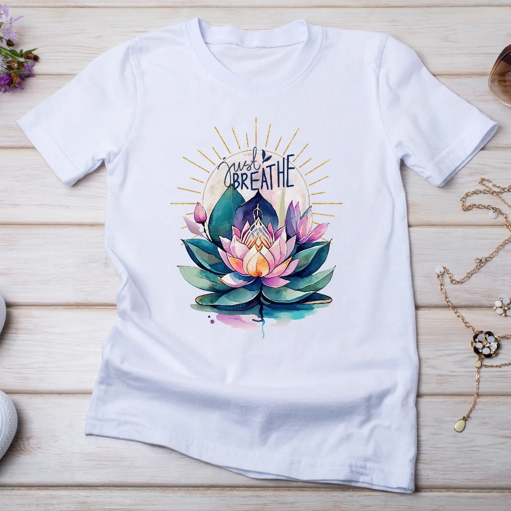 Short Sleeve Unisex Tee: Just Breathe​